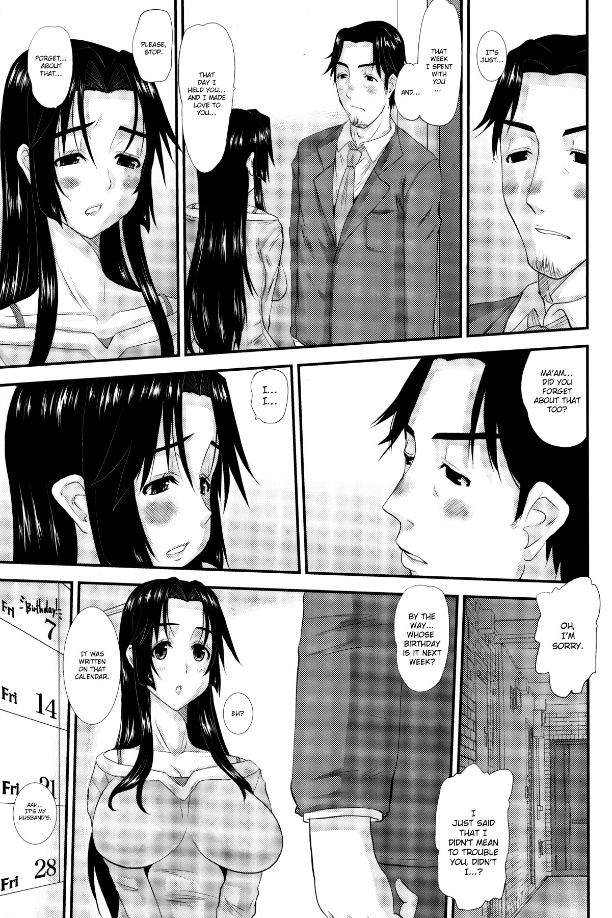 Hentai Manga Comic-Housewife Hinako-san's Unfaithfulness-Read-7